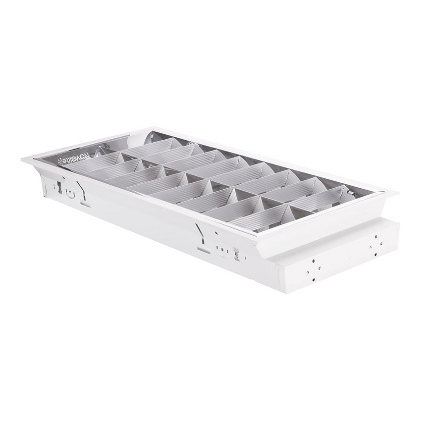 Corp Iluminat Incastrat Fluorescent Novelite 2x18W T8 IP40