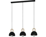 Lustra Calmanera, Negru/alama