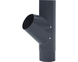 Ramificatie Burlan PRECIT Ø 90 mm Gri Antracit RAL7016