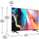 Televizor, Hisense, 50E7HQ, Smart, QLED, 127 cm, 4K, Ultra HD, Negru