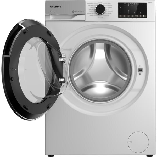 Masina de Spalat Rufe Frontala GRUNDIG GW5 P4843 W, 8 kg, 1400rpm, Clasa C, Alb