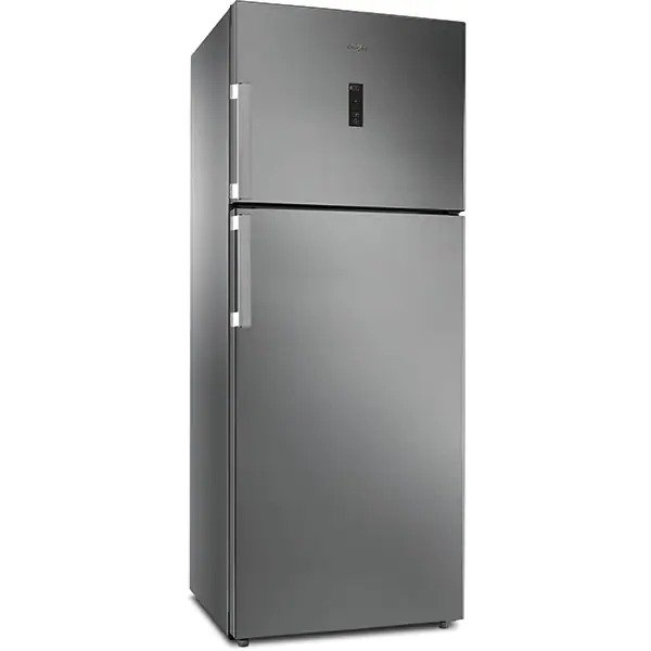 Frigider cu doua usi Whirlpool WT70E831X, 457 l, Total NoFrost, Display, Clasa F, H 180 cm, Inox