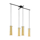 Lustra Interior Eglo Pinto Gold, 4 x E27 max 60W, IL-4597653