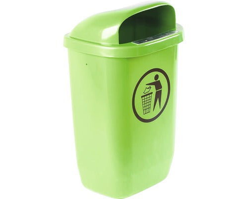 Cos Stradal Cu Platbanda 50 L Verde
