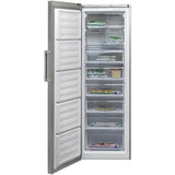 Congelator Beko RFNE312K31XBN, 282 l, Clasa F, No Frost, 8 rafturi, Termostat reglabil, H 185 cm, Argintiu