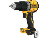 Masina compacta de gaurit si insurubat (bormasina) pe acumulator cu percutie DeWALT DCD805NT, motor fara perii, 18 V, 2 viteze, 90 Nm, 2000 RPM, iluminare LED, mandrina 13 mm, cutie transport TSTAK, agatatoare curea, nu include incarcator/acumulator