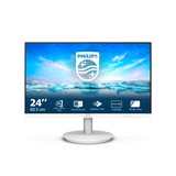 Monitor Philips, 23.8", IPS, FHD, 75Hz, 4ms, FlickerFree, Boxe 2W x 2, HDMI, Alb, 241V8AW/00, Alb