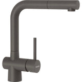 Baterie granit Schock Laios Silverstone Cristadur cu Dus Extractibil, finisaj granit, rotatie tija la 360 grade