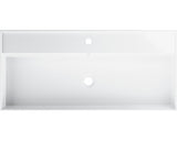 Lavoar ceramica Jungborn Quattro 101 cm alb lucios