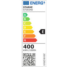 Proiector Cu Led Integrat Starke 400w 52000 Lumeni Ip65, Lumina Rece, Negru