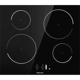 Plita Incorporabila HISENSE I6421C, Inductie, 4 arzatoare, Touch Control, Negru