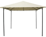 Pavilion Gradina Garden Place Cu Cadru Metalic 3x3x2, 55 M Poliester Bej