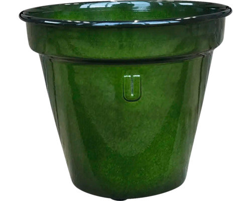 Masca Ghiveci Metal Upcycle Ø 18, 5 Cm H 16 Cm Gri Verde