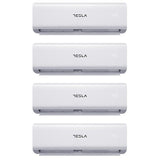 Sistem Aer Conditionat pentru 4 Incaperi, TESLA TGS-D36V99912W, 28000 BTU, A++/A+, Wi-Fi, Alb