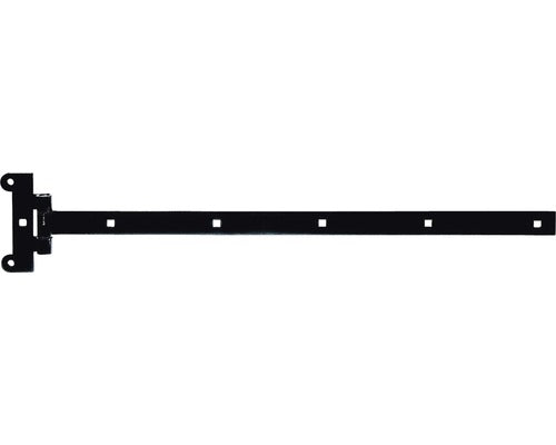 Balama tip „T” Alberts 391x59 mm, negru