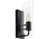 Aplica Baie De Perete Teodoro E14 Max. 1x12w Ip44, Metal/negru