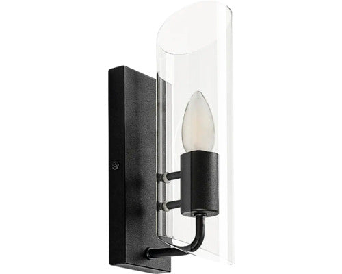 Aplica Baie De Perete Teodoro E14 Max. 1x12w Ip44, Metal/negru