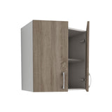 Corp Superior haaus Karo, 2 Usi, Stejar Sonoma Inchis/Alb, 60 x 30 x 60 cm
