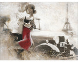 Tablou Canvas French Affair 84x116 Cm