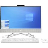 Sistem All-in-One HP 24-dp0050nq cu procesor AMD Ryzen™ 3 4300U pana la 3.70 GHz, 23.8", Full HD, 8GB DDR4, 512GB SSD, AMD Radeon™ Graphics, Windows 10 Home, Natural Silver