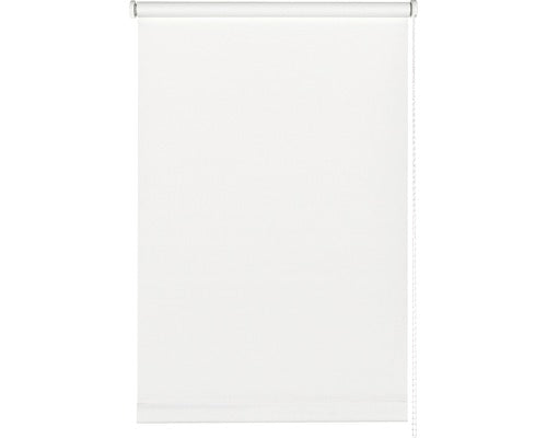 Rulou Semitransparent Cu Cleme De Prindere, Tensionat Lateral, Fara Gaurire, Uni Alb 75x150 Cm, Include Suport Cleme