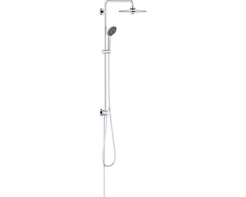 Sistem de Dus cu Diverter GROHE Vitalio Joy 260 27357002, Para de Dus 3 Functii, Furtun Dus 175 cm, Crom