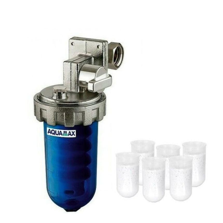 Filtru anticalcar Dosamax 1/2"blue cu robinet de inchidere