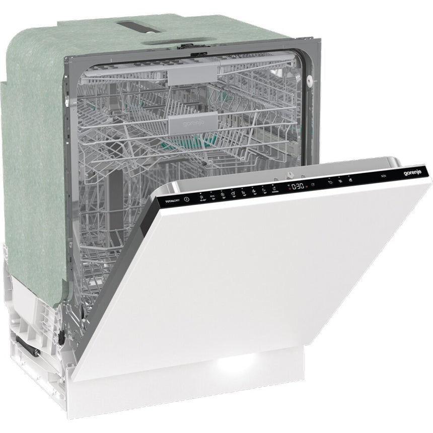 Masina de spalat vase incorporata Gorenje GV673B60, 60 cm, 16 locuri, 7 programe, TouchControl, clasa energetica B, Alb