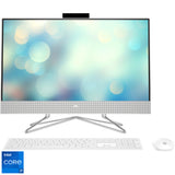Sistem All-in-One HP 24-dp1010nq cu procesor Intel® Core™ i7-1165G7 pana la 4.70 GHz, Tiger Lake, 23.8", Full HD, 8GB DDR4, 512GB SSD, Intel® Iris® Xe Graphics, Free DOS, Silver