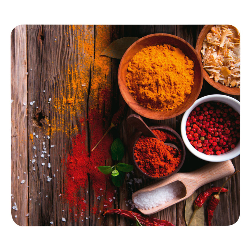 Plansa protectoare Spice, Wenko, sticla, multicolor, 56 x 50 cm