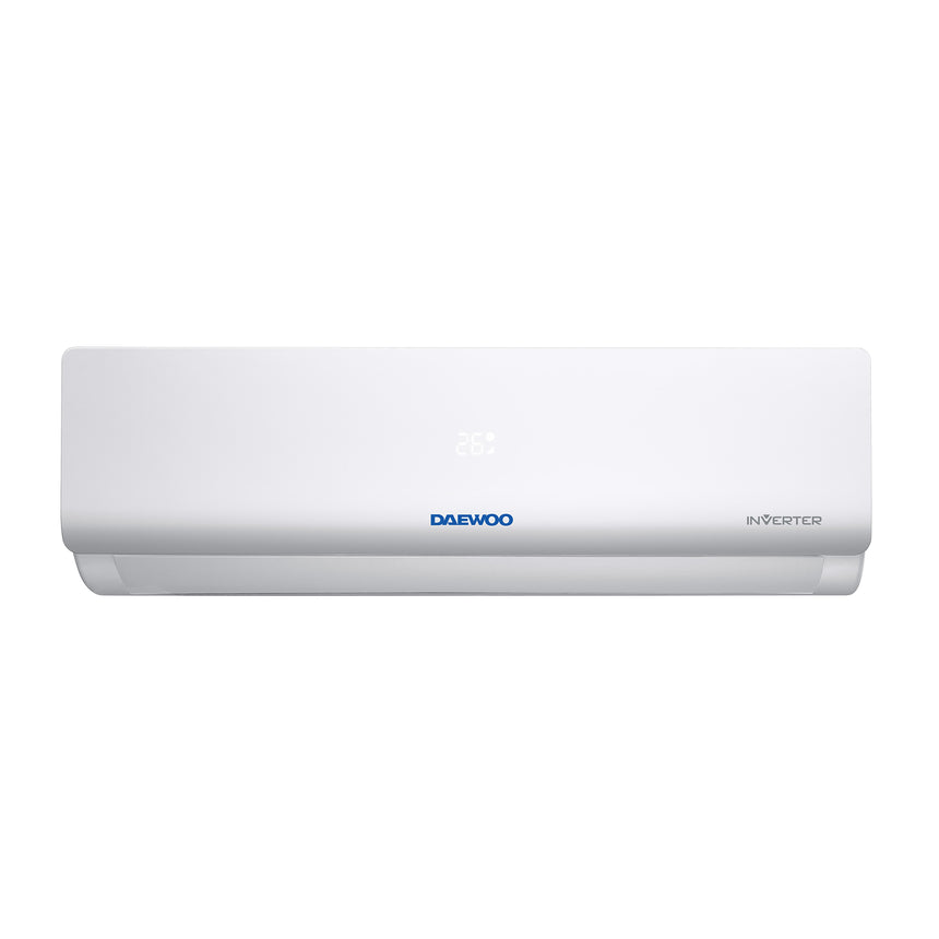 Aparat de aer conditionat Daewoo 9000 BTU WI-FI, A++, kit de instalare inclus (3m), filtre cu ioni de argint, functie iFeel, Eco Mode, DAC-09CHSDW, alb