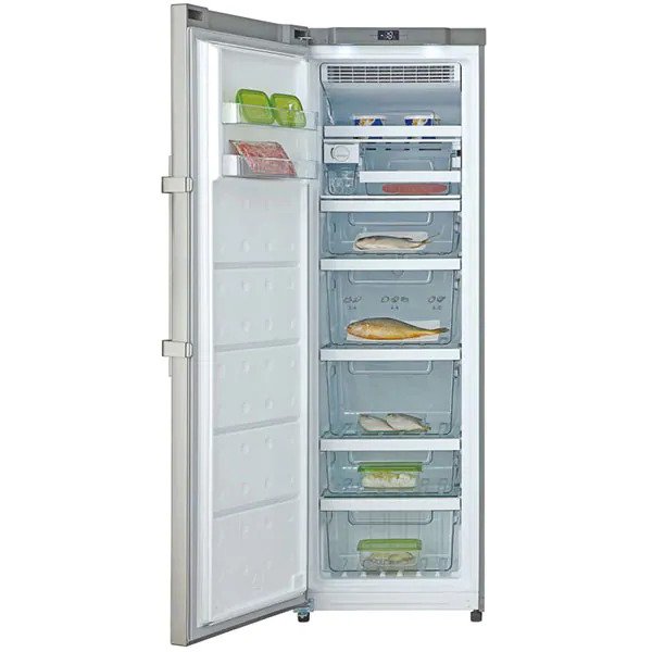 Congelator Candy CFF 1864XM/N, No Frost, 271 l, H 186 cm, Clasa E, inox