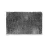 Covoras baie pufos antiderapant, Frandis, poliester/TPR, 50X80 cm, happy gri inchis