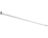 Bara Telescopica Pentru Perdea De Dus, Aluminiu, 125-220 Cm, 21 Mm, Alb