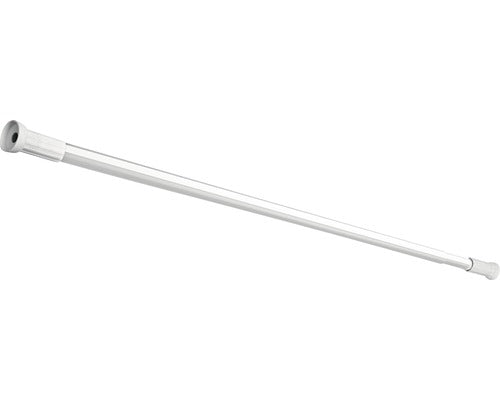 Bara Telescopica Pentru Perdea De Dus, Aluminiu, 125-220 Cm, 21 Mm, Alb
