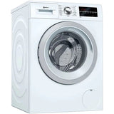 Masina de spalat rufe Neff W7461X3EU, 9 kg, 1400 RPM, Clasa C, EfficientSilentDrive, Stepless Water System, Speed Perfect, Display LCD, Alb