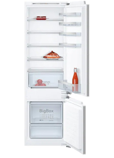 Combina frigorifica incorporabila NEFF KI5872FF0, 272 l, H 177.2 cm, Clasa A++, Inox