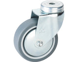 Roata Pivotanta Metalica & Plastic Tarrox Ø75mm, Fara Placa Fixare