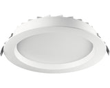 Spot incastrabil fix cu LED integrat Elia 25W 2600 lumeni IP54, 4000K, Ø228 mm, alb