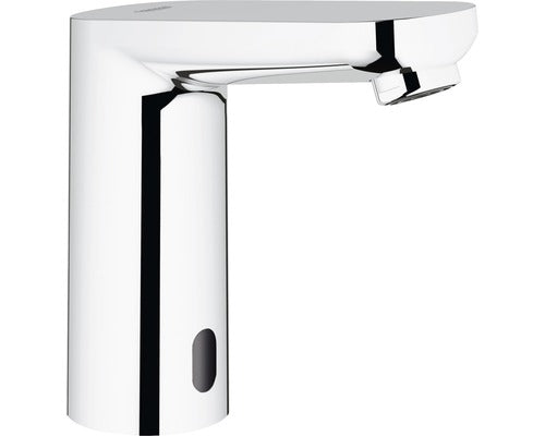 Baterie lavoar cu senzor infrarosu Grohe Eurosmart Cosmopolitan E 36330001, 3/8'', baterie 6V, mixare, crom