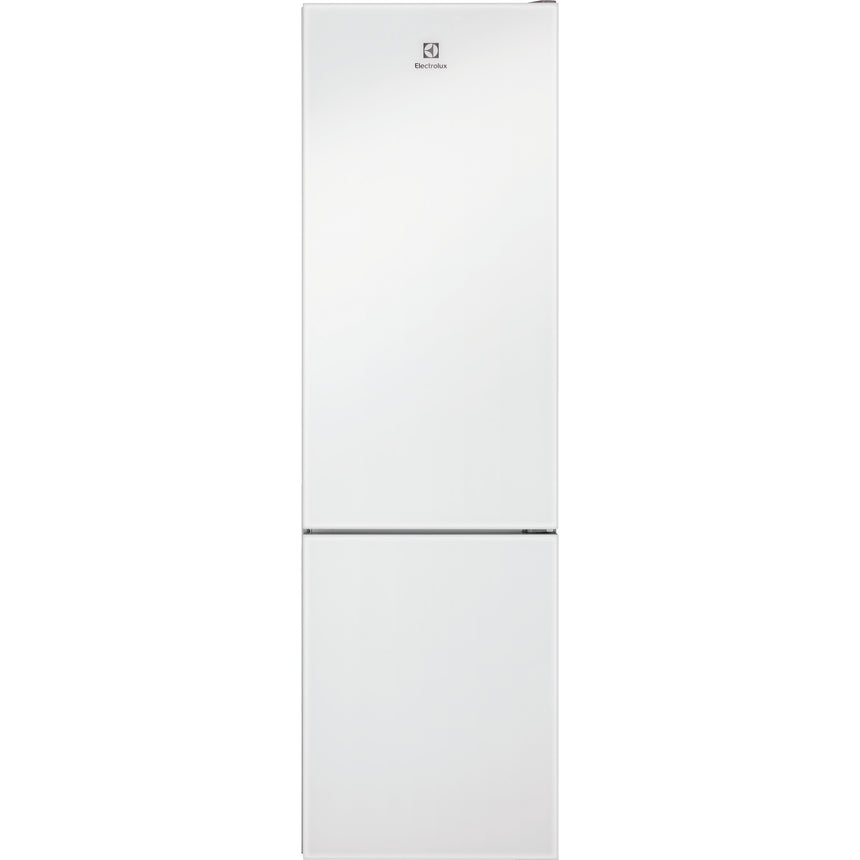 Combina frigorifica Electrolux LNT7ME34G1, 367 l, NoFrost, Control electronic, Clasa E, H 201 cm, Sticla alba