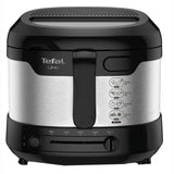 Friteuza Tefal Uno FF215D30, 1350W, 1.8L, termostat reglabil 150 - 190°C , 4 persoane, monitorizare usoara, negru/argintiu