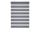 Rulou Dublu Soluna D-r4 Gri 60x175 Cm, Carcasa Gri