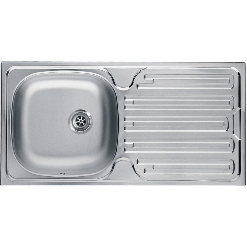 Chiuveta Franke CIN 611 picurator dreapta, inox lucios, 780x435mm