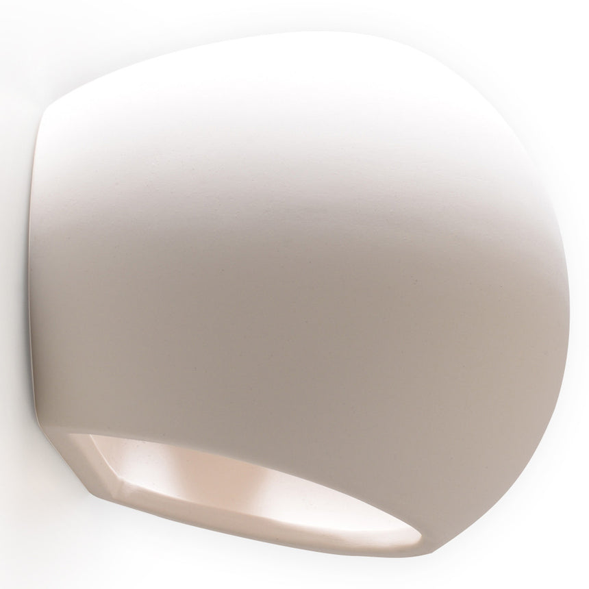 Aplica din ceramica Sollux Lighting, colectia Globe, alb, dimabil, 15x18x18 cm