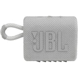 Boxa portabila JBL GO3, IPX67, Bluetooth, Alb