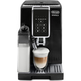 Espressor automat DE'LONGHI Dinamica ECAM 350.50.B, 1450W, 5 tipuri de bauturi, 15 bari, Carafa pentru lapte cu sistem LatteCrema, Negru