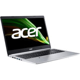 Laptop ACER Aspire 5 A515-45-R9QZ, AMD Ryzen 3 5300U pana la 3.8GHz, 15.6" Full, 8GB, SSD 256GB, AMD Radeon Graphics, Free Dos, Argintiu