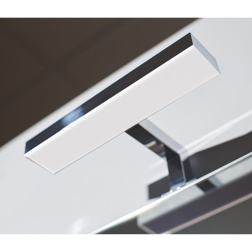 Lampa LED pentru baie Kring Saturn, 4.5W, pentru Rovere Bianco, Zaffiro, Corallo, 20x5x12.5 cm, clasa energetica F