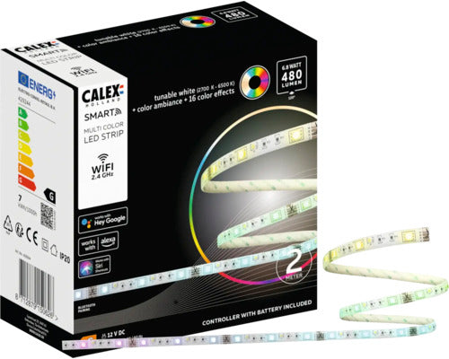 Banda Led Rgb Calex 2m 6, 8w, Conexiune Wifi
